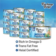 [1 Carton] Fortune Tuna Chunks in Spring Water (24x170g)