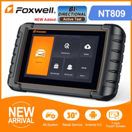 【24 hours shipping/COD】FOXWELL NT809 Bidirectional Scan Tool 2024 All System OBD2 Scanner Diagnostic