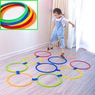 Kids Outdoor Sports Toys Hopscotch Ring Jumping Children Garden Backyard Indoor Carnival Game
