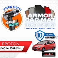 Armor Carpet Kereta Alas Kaki Car Mat Karpet Kereta Tebal Foot Mat Floor Mat Proton Exora 2009-kini