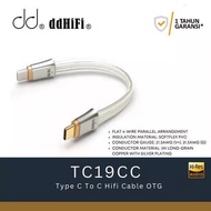 DdHifi COMET TC19CC TC 19CC USB-C to USB-C/ Type C to Type C OTG Hifi Cable Original - 1 Year Offici