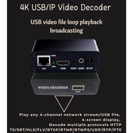 D-Tiny 4K H.265 H.264 Live Media Streaming Video HDMI HD 1080P IPTV Decoder With USB Decoding RTSP H