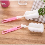 Brush Cleaning cup or water cup bottle with long handle and small cleaning brush 21.5cm