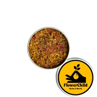 FlowerChild’s Rush Herbal Blend: Helps with ADHD & Focus (Siap Dibalut, Loose Leaf)
