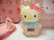 日本SANRIO 絕版品~值得收藏的Hello Kitty~1997年東京限定人形計時器~超可愛!!