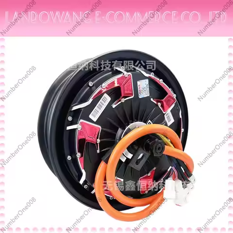 12 Inch 5000W Brushless Hub Motor V4 Dual Hall 45H for Electric Scooter Bike