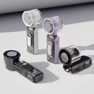 FC8  高品质 高速暴力手持式小风扇带半导体制冷冰敷迷你充电款手提小风炮强劲风力可折叠挂脖 FC8 High Speed Fan