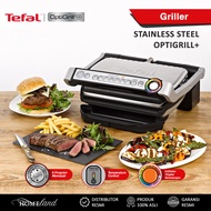 TEFAL Stainless Steel OptiGrill + GC713 - Electric Grill Pan Panggangan BBQ
