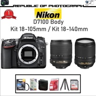 NIKON D7100 KIT AF-S 18-105MM VR / Nikon D7100 Kit AF-S 18-140MM