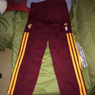 Mens adidas NBA Cleveland Cavaliers warm up break away pants Basketball Cavs 運動褲