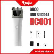 DOCO Electric Hair Clipper Set Cordless Hair Trimmer With Scissors And Cloth Type-C