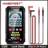 HABOTEST📢HT125B Digital Smart Multimeter 4000 Counts 600V True RMS AC DC NCV Tester Ohm Capacitance 