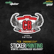CB INDONESIA LOGO PRINT STICKER