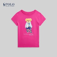 Polo Ralph Lauren Kids เสื้อยืดเด็กผู้หญิง Polo Bear Cotton Jersey Tee รุ่น CWPOTSHR8020369 สีชมพู