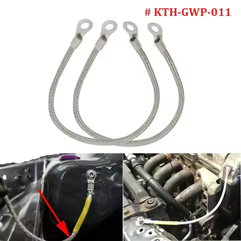 11" Engine Ground Strap For Honda K-series K20 K24 EF EG EK DC2 Civic Integra #KTH-GWP-011