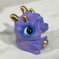 龍年新品 台灣製造 純手工繪製 陶瓷紫色 健康 彩球龍祈福存錢筒