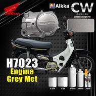 [ Engine Grey Met Honda Cover Engine ] 2K Paint H7023 CW Aikka Spray DIY Aerosol Cat Kereta & Motor