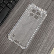 For Oukitel G1 / Oukitel WP28 / Oukitel WP28S Transparent Black Soft Silicon TPU Anti-drop Phone Pro