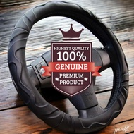 Leather Car Steering Wheel Cover - 3 Dimensional Car Steering Wheel