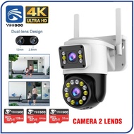 Yoosee 2-eye Camera comes with 128gb memory card