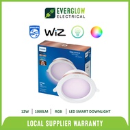 PHILIPS WIZ SMART LED 12W 220-240V 1000LM 6INCH 2200K-6500K+RGB DIMMABLE TUNEABLE BLUETOOTH DOWNLIGHT 9290032257