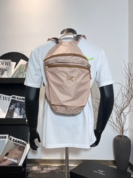 EN: Arc'teryx Heliad 15 Backpack Light Beige Contrast Zipper Daypack