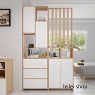 p244 北歐進門玄關簡約鞋櫃間廳櫃隔斷櫃雙面屏風入戶酒櫃（包運送）