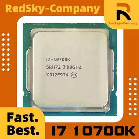 Core i7 10700K 3.8GHz 8-Core 16-Thread LGA 1200 processor