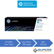 HP 204A Cyan LaserJet Toner Cartridge [CF511A]