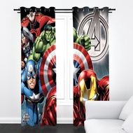 Sales Custom-Made Printed Superhero Sunshade Curtain Series Digital Manufacturer Printed Blackout Cu