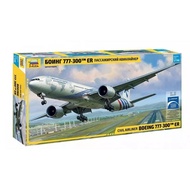 Boeing 777-300 Er Plastique Kit 1/144 Model Zvezda Assembly Model Red Star 7012 Boeing 777-300ER 1/1
