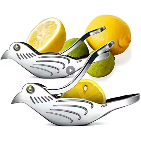 Bird shaped lemon juicer stainless steel 304 lemon tea maker fruit juicer lemon tea strainer Practic