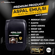 Aspal Cair Anti Bocor 20 kg-Termurah Cat Pelapis Anti Bocor-Emulsi-Waterproofing-Bukan no drop-Bukan