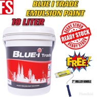 18 Liter MCI BLUE I TRADE Emulsion Paints for Ceiling Wall Cat Dinding