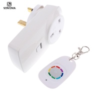 [SONONIA] UK Plug Wireless RF Remote Control  Socket 433Mhz for Home Appliances ect.