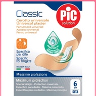 PIC CLASSIC UNIVERSAL PLASTER DITA 6PCS/BOX (Specific for fingers)
