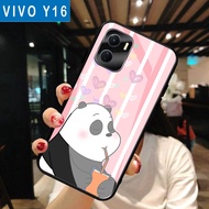 [A26] Vivo Y16 Case Vivo Y16 Glitter Glass Softcase/ Vivo Y16 Phone Case/ Vivo Y16 Case/