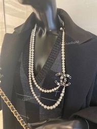 💝[Brand New] Chanel Necklace 珍珠雙C項鍊