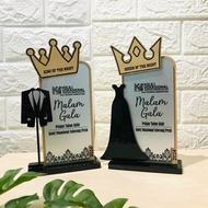 King & Queen Plaque Award Dinner, Best Student Award