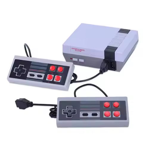 Mini TV Game Player 500 Game Console Video Handheld for NES Games Consoles Handheld with Retail Box