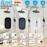 ALPHA SMART 18I SP 4.5KW DC PUMP || SMART 18I 3.8KW DC PUMP || SMART 18E 3.8KW WITHOUT PUMP RAINSHOW