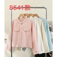Bevy TOP/TOP/TOP/OUTTER/CARDI/BLAZER KOREAN TWEED IMPORT