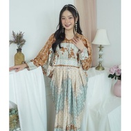 Gamis Kaftan Remaja Muslimah Miss Nomi Layla Baju Motif Couple
