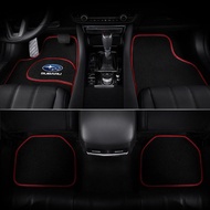 4 cái/bộ cao cấp thảm lót sàn xe ô tô cho Subaru XV Outback Forester BRZ evoltis WRX
