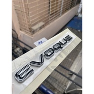 Range rover evoque rear trunk sticker - evoque lettering - evoque rear Logo