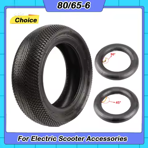 80/65-6 Tire for Kugoo M4 Pro Quick 3 Zero 10x Electric Scooter 10x2.50 Inner Outer TyrePneumatic Wh