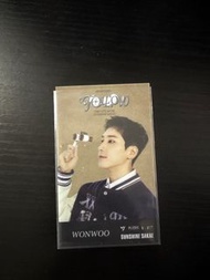 Seventeen 圓佑 wonwoo 日巡名古屋摩天輪卡 小卡