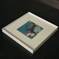 ≈ White Aluminum Alloy Picture Frame Wedding Photo Frame Metal Frame Silver Three-Dimensional 4k8k M