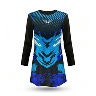 DJ Sport Muslimah Long Sleeve Abstract Jersey