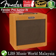 Fender Pro Junior IV 15 Watt Electric Guitar Combo Tube Amp Amplifier Lacquered Tweed